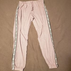 Pink (Victoria's Secret) cozy sleep joggers